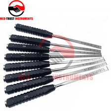 Bone Osteotome Straight & Curved Set Of 8 pcs Orthopedic Instruments picture
