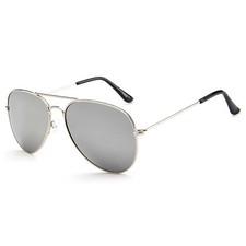 Men's Classic Aviator UV400 Sunglasses Metal Frame Double Bridge Pilot Style picture