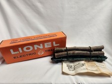 Mint Brand New Postwar 1965 Lionel 6361 Timber Transport Car w/ Directions picture