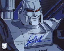 Signed Frank Welker Transformers Megatron 8x10 w/ Official Pix COA picture