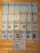 Haldeman-Julius Monthly Magazine 25 Assorted Volumes 1924-28 & Book by Haldeman picture