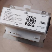 HARTLAND 480VAC PRIMARY 24VAC SECONDARY 75VA TRANSFORMER HCT-09J2BB40108 picture
