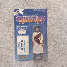 Vintage Sealed Heroes Of The Kingdom John the Baptist Wee Win 1984 Bible Figure picture