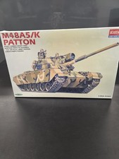 M48A5/K Patton Academy Minicraft 1:35 Scale - Tank - Army - Desert Storm  picture
