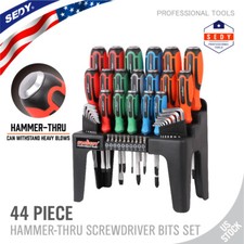44 Pcs Magnetic Screwdriver Set Demagnetizer Magnetizer Tool Phillips Flat Head picture