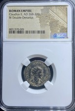 Ancient Roman Coin Emperor Claudius II Gothicus 268-270AD Genuine NGC Certified picture