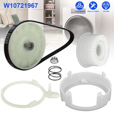 W10721967 Washer Pulley Clutch Kit & W10006384 Washing Drive Belt for Whirlpool picture