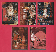 MICHAEL JORDAN 1998-99 UPPER DECK 5 CARDS picture