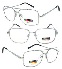 Pilot Multi Focal Reading Glasses Metal Frame 3 Strengths in 1 Reader picture