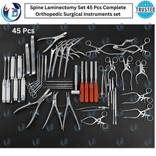 Spine Laminectomy Set 45 Pcs Complete Orthopedic Surgical Instruments set picture