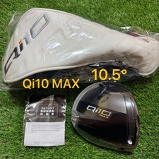 TaylorMade Qi10 Max Driver Head Only 10.5deg Right Hand Headcover New picture