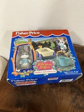 Vintage 1997 Fisher Price Hideaway Hollow Daddy's Adventure Set Bunny NIB picture