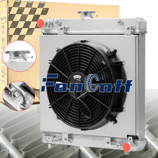 2 Rows Radiator Shroud Fan fits 76-85 Mercedes Benz S-Class W126 280S 78-85 W123 picture