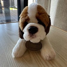 Yomiko Russ Berrie Classics Saint Bernard Dog Vintage Stuffed Animal Plush  picture