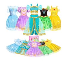 Princess Costumes for Girls, Princess Dress up Clothes for Girl 4-6Princess... picture
