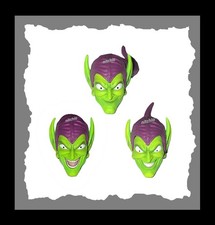 Mezco One:12 Green Goblin – THREE MASKED HEADS LAUGHING, SMILING & SMIRKING 1/12 picture