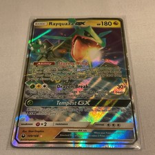 The Pokémon Company Rayquaza GX 109/168 SM Celestial Storm Holo HP picture