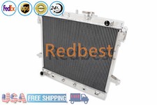Full Alu 3Row Radiator Fit 06-12 GMC Chevy Colorado Canyon Hummer H3/H3T 5.3L V8 picture