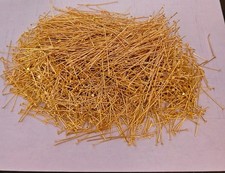 Gold Plated Pins 1.0lb Vintage Scrap Gold Recovery picture