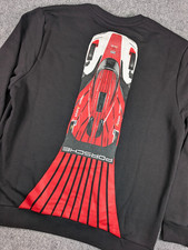 Porsche Penske Motorsport Crewneck Sweatshirt Mens US L Black Porsche 963 NWT picture