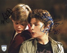 Signed Corey Feldman Martha Plimpton The Goonies Mouth 8x10 w/ Official Pix COA picture
