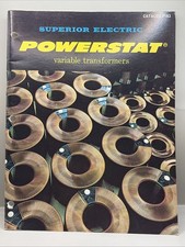 Vintage Superior Electric Powerstat 1983 Variable Transformers Catalog P183 picture