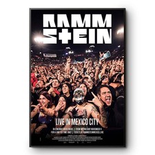 Rammstein Live In Mexico City Poster Nov 4 2026 Metal Band Concert picture