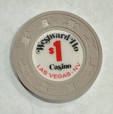 Westward Ho Casino Las Vegas Nevada 1 Dollar Gaming Chip picture