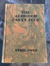 The Abingdon Party Book (1937) Ethel Owen Illustrated HC Party Games Very Good picture