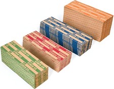 400 PCS Assorted Coin Roll Wrappers–100 Penny, 100 Nickel, 100 Dime, 100 Quarter picture