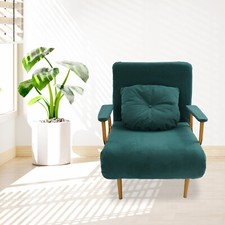 Convertible Sofa Bed with Adjustable Backrest and Stylish Design picture