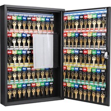 Barska 100 Position Key Lock Box Solid Steel Wall Mount picture