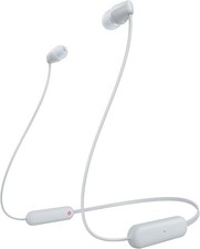 Sony WI-C100 Wireless in-Ear Bluetooth Headphones with Built-in Microphone,White picture