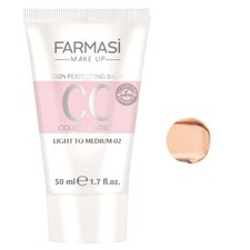Farmasi CC Color Control Cream Foundation Cream 1.7 fl oz | 02 LIGHT TO MEDIUM picture