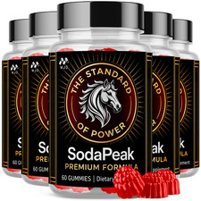 SodaPeak Gummys Advanced Male Health Support Supplement Soda Peak 300 Gummies picture