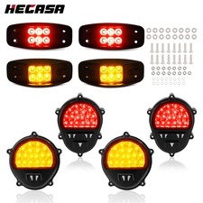 LED Side Marker Brake Turn Signal Lights Set For Military Trucks HUMVEE HMMWV picture