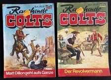 VTG 1977 German Language Western/Cowboys Comics-RAUCHEUDE COLTS (Pair) - BASTEI picture