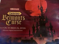 Castlevania Tote Bag TGS2026 KONAMI Belmont's Curse Limited Unused picture