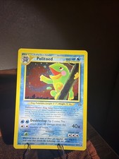 2001 Pokémon Politoed 8/75 Holo Rare Neo Discovery Unlimited WOTC Vintage picture
