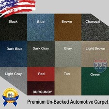 All Colors Upholstery Durable Un-Backed Automotive Carpet 40