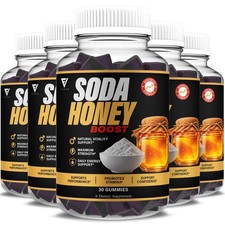 (5 Pack) Soda Honey Boost Male Health Support, SodaHoney Formula (150 Gummies) picture