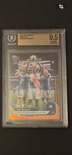 2025 Topps Now 90 Idan Toklomati Hat Trick Orange Foil 15/25 Graded 9.5 Gem Mint picture