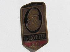 VTG 1936-37 Nash LaFayette 400 Radiator Badge Emblem Tag Decal Ornament Enamel picture