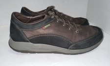 SANO by MEPHISTO Sono Mens 11 Shoe Brown Black Leather Cushioned Walking Comfort picture