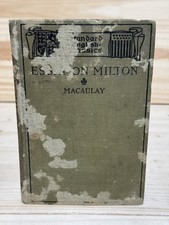 Macaulay's Essay on Milton Standard English Classics Herbert Augustine Smith picture