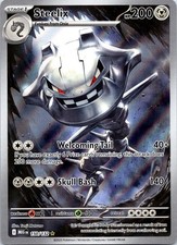 Steelix 150/132 Illustration Rare Mega Evolution Pokemon Holo Near Mint picture