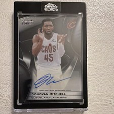 Topps Donovan Mitchell Cavaliers Auto Serial Numbered Card AU-DM #15 2025-26 picture