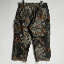 Carhartt B158 CMO realtree camo work wear carpenter pants picture