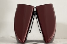Red-Hot Sunglo Hard Saddlebags For Harley Electra Road Street Glide 2014-2022 picture