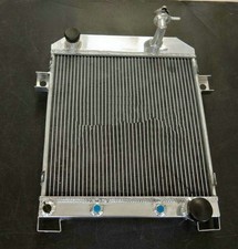 5 Row Aluminum Radiator for Jaguar MK2 2.5 Daimler V8 1962-1967 AT picture